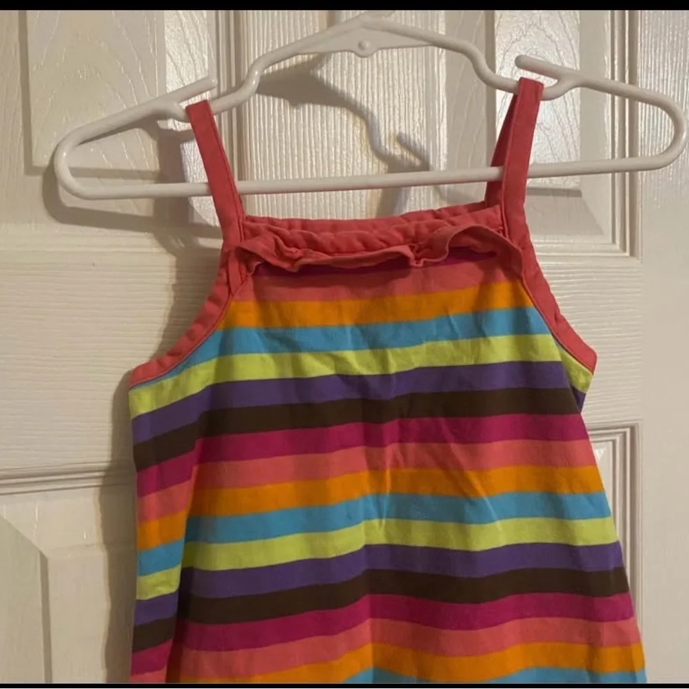 Hanna Andersson Striped Ruffle Sundress